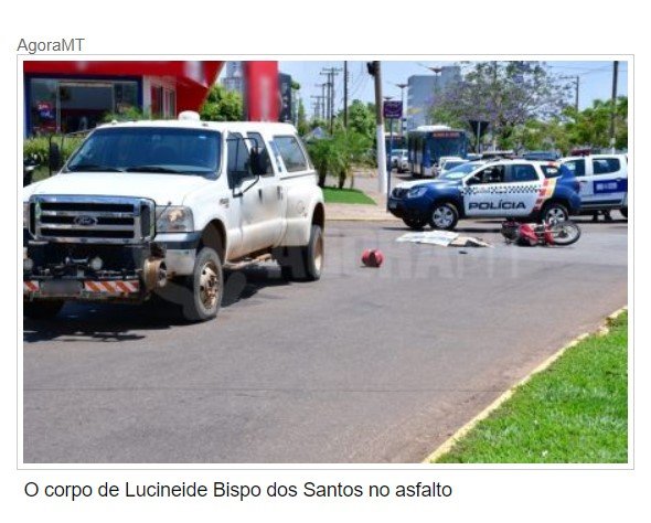 Mulher Morre Após Ser Arremessada De Moto E Atropelada