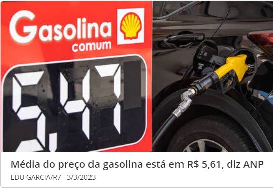 Gasolina Sobe 13 Em 2023 E Litro Fica R 0 65 Mais Caro Nos Postos