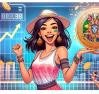 Influenciadora lança 1ª memecoin brasileira a atingir US$ 1 milhão em valor de mercado