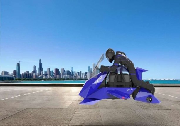 Moto voadora faz primeiro voo de teste nos EUA