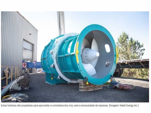 Cientistas desenvolvem turbina gigante capaz de substituir represas hidrelétricas