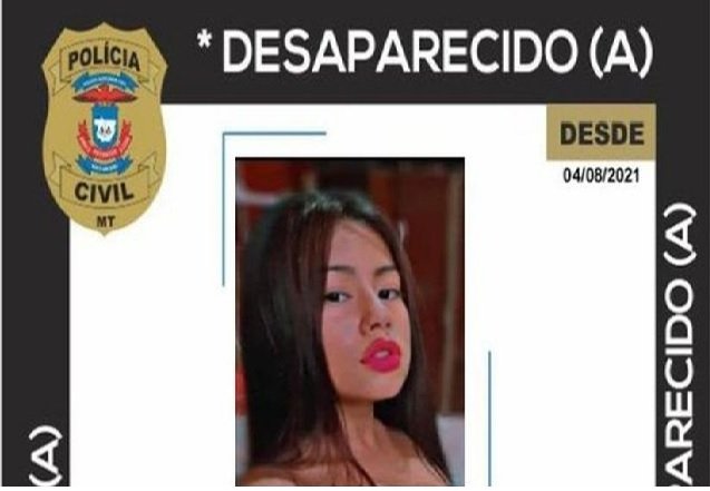 Adolescente de 15 anos está desaparecida há 8 dias