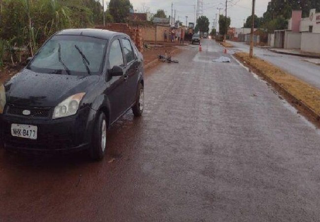 Fiesta atropela e mata idoso de 92 anos