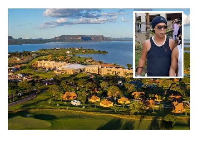 Trio armado é preso ao tentar invadir Resort Malai Manso para ver Ronaldinho