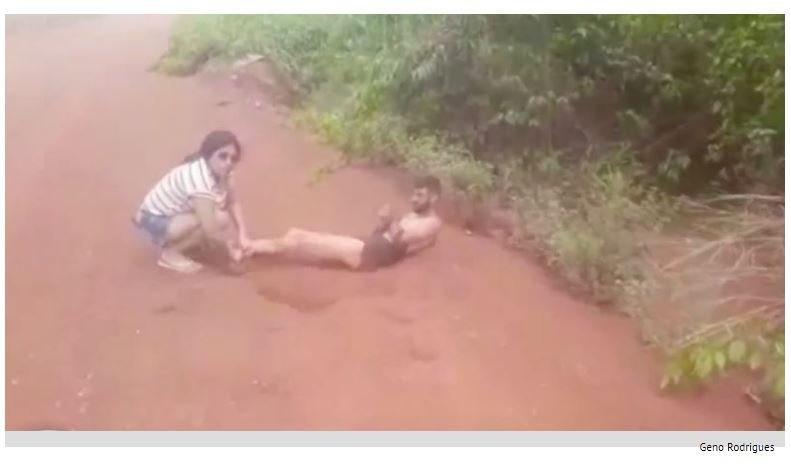 Motorista é resgatado após ficar mais de 8h amarrado e abandonado em mata