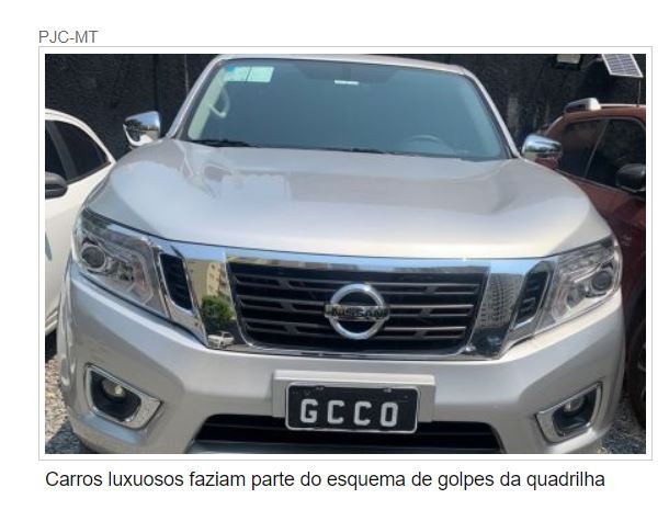 Operação contra golpistas apreende 6 carros e até motorhome