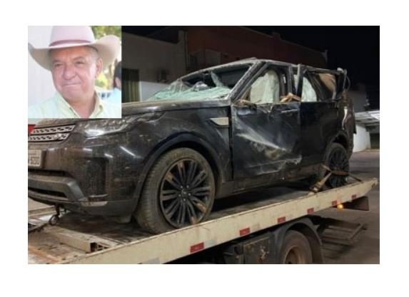 Empresário morre após Land Rover capotar em rodovia de MT