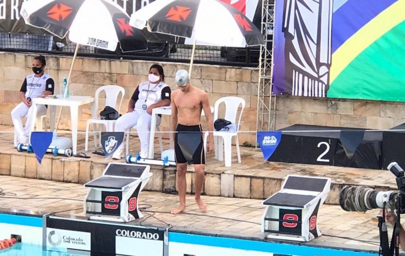 Nadador de Sorriso garante vaga para a final da Copa das Federações