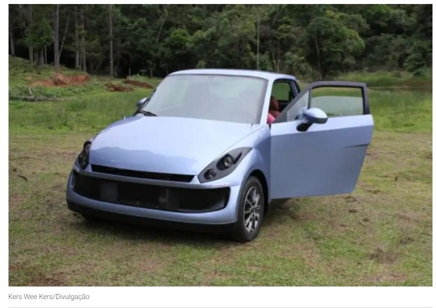 Novo carro elétrico nacional promete preço abaixo dos R$ 100.000