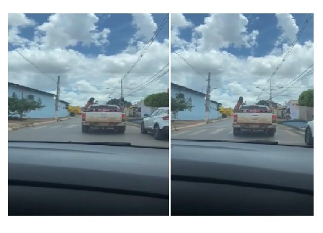 Mulheres dançam só de calcinha em janela de S10 por ruas de MT; veja vídeo