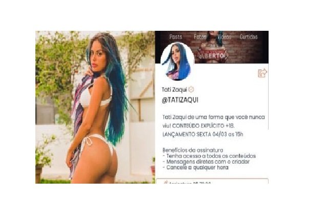 Cantora estreia em site de conteúdo adulto