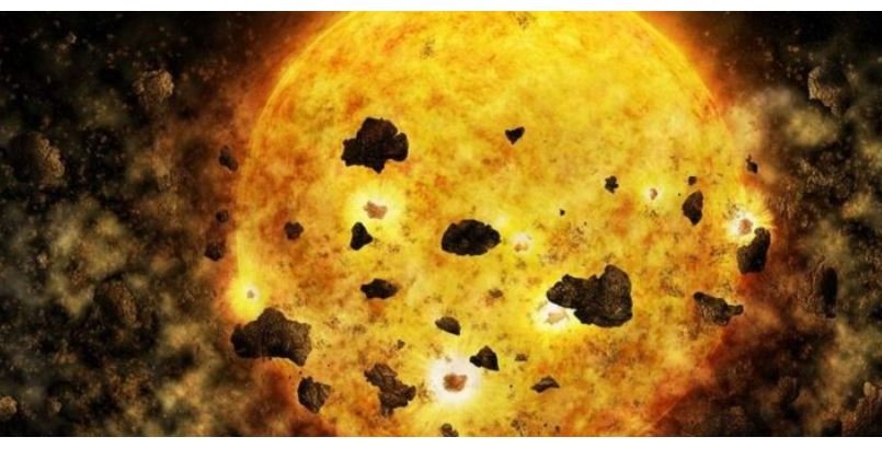 Pela primeira vez, os cientistas podem ter observado uma estrela devorando um planeta