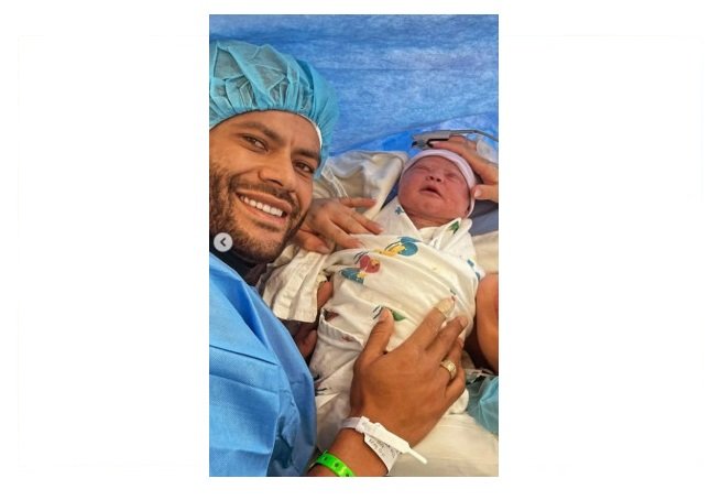Nasce filha de Hulk Paraíba e Camila Ângelo
