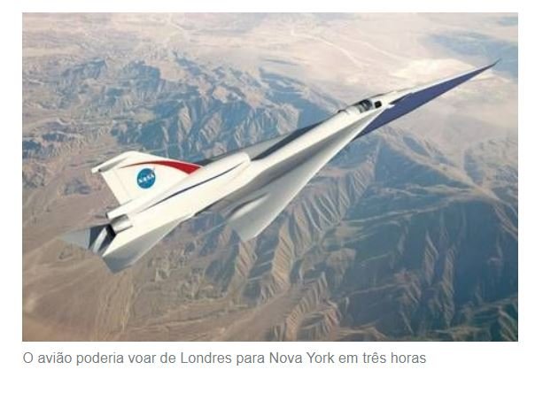 Filho do Concorde, avião supersônico da Nasa deve ser lançado em 2021