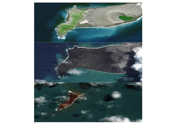 Erupção do vulcão Tonga vai afetar eclipse da Lua