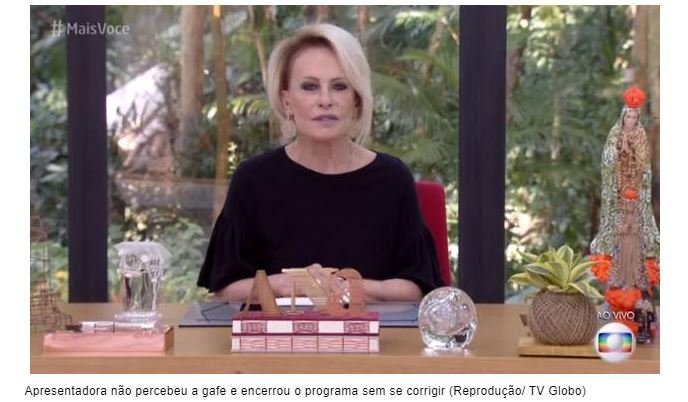 Gafe! Ana Maria Braga deseja feliz aniversário para ator morto
