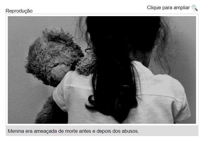 Criança de 9 anos chora ao saber de prisão de estuprador: 'Agora sofrimento vai acabar'