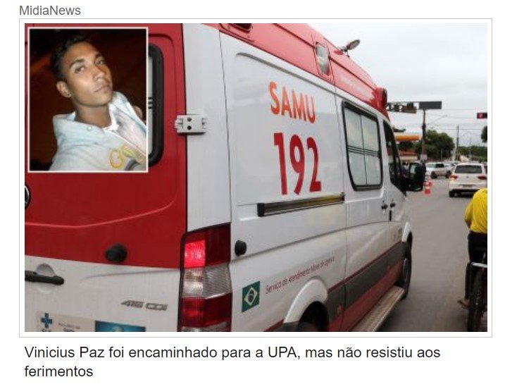 Jovem de 20 anos é baleado em bar e morre em UPA de MT