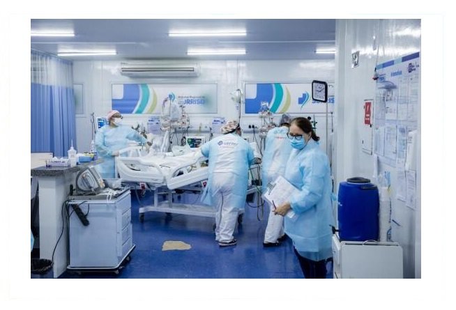 Covid-19 avança no Brasil e já representa 70% das internações por complicação respiratória