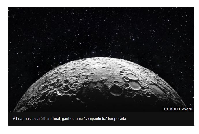 A surpreendente descoberta de 'minilua' que orbita a Terra há 3 anos