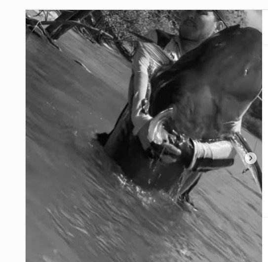 Médico de Cuiabá consegue fisgar peixe de quase dois metros