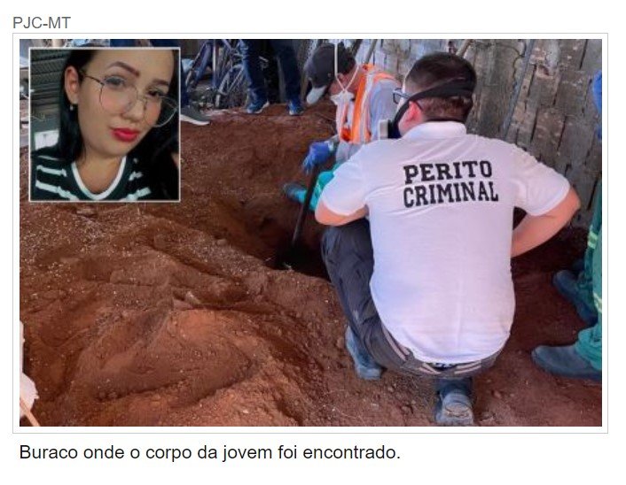 Homem confessa que matou e enterrou namorada no quintal de casa