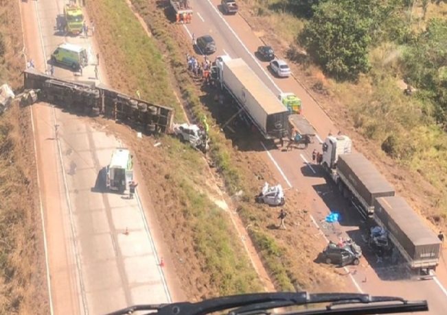 Idoso de 82 morreu em acidente; pista ficou fechada por 7 horas