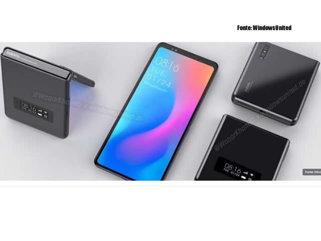 Celular dobrável da Xiaomi em forma de flip chega em 2020