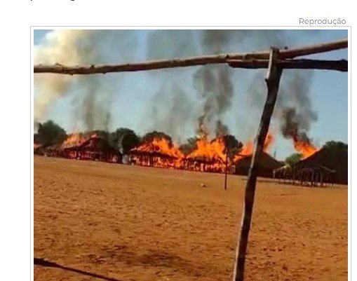 MPF solicita que Polícia Federal e Funai investiguem incêndio que atingiu casas em aldeia Xavante