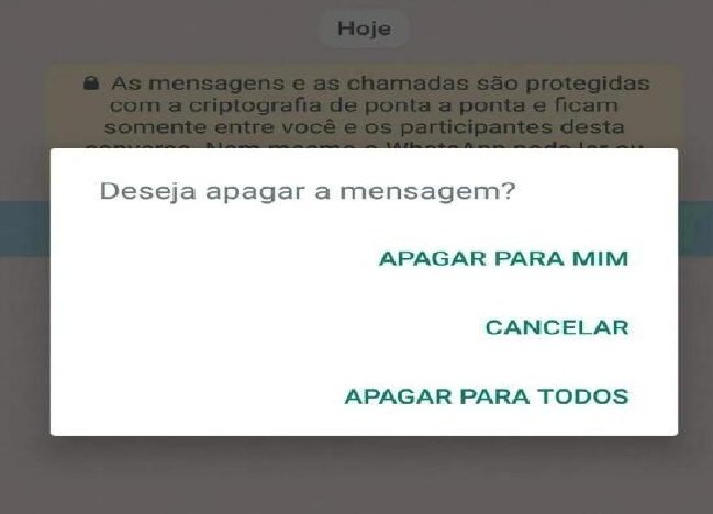 WhatsApp vai permitir apagar mensagens para todos até dois dias depois do envio