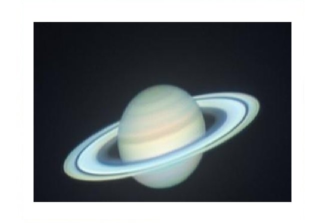 Fotógrafo amador faz registro impressionante de Saturno