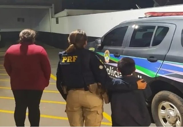 Mãe de menino, que estava vindo para Sorriso, alega que mulher presa por tráfico de criança queria apenas ajudar