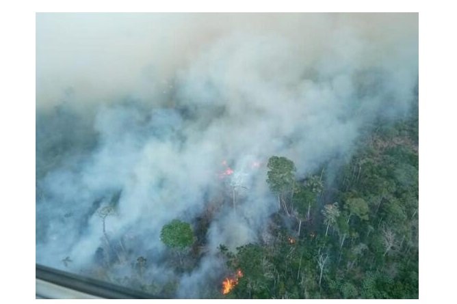 Bombeiros de MT ajudam em combate a incêndio que dura já 12 dias no Pará
