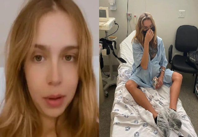 Isabella Scherer diz que foi internada na UTI após nascimento de gêmeos