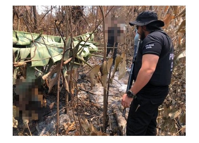 Suspeitos encapuzados matam uma pessoa e atiram em outra na zona rural de MT