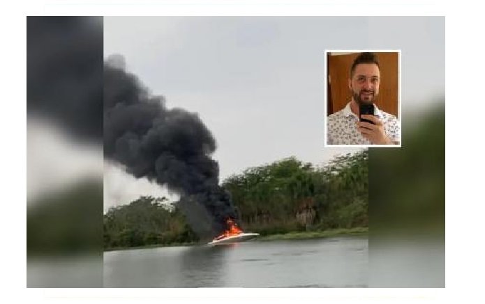 Empresário morre 2 semanas após explosão de lancha em MT