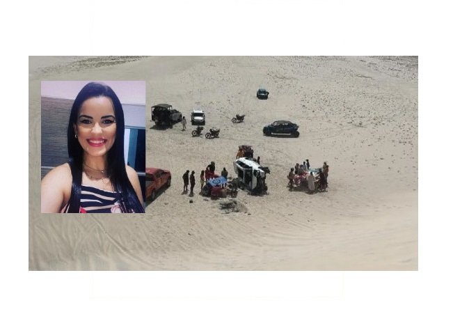 Familiares e amigos lamentam morte de jovem nas dunas do Ceará