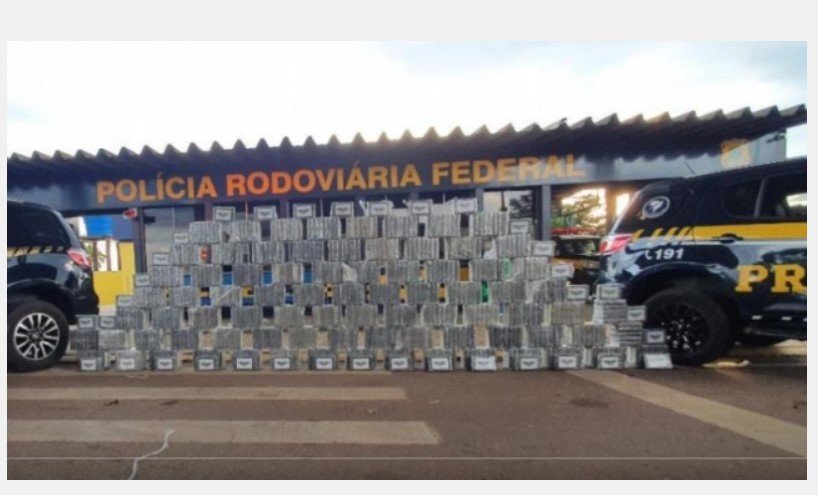 Homem é preso transportando 685 quilos de cocaína em meio a carga de algodão