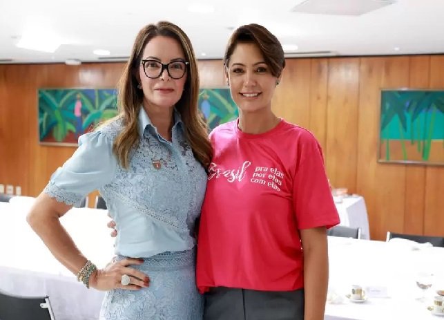 Michelle Bolsonaro cancela vinda a MT