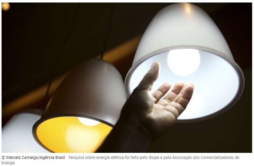 Energia elétrica é cara ou muito cara para 84% dos brasileiros