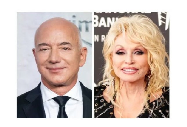 Dolly Parton recebe doação de US $ 100 mi de dono da Amazon
