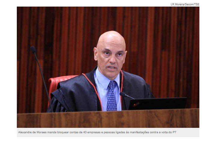 Constantino diz que Brasil vive numa ditadura após Moraes bloquear contas anti-PT: ‘Algo muito assustador’