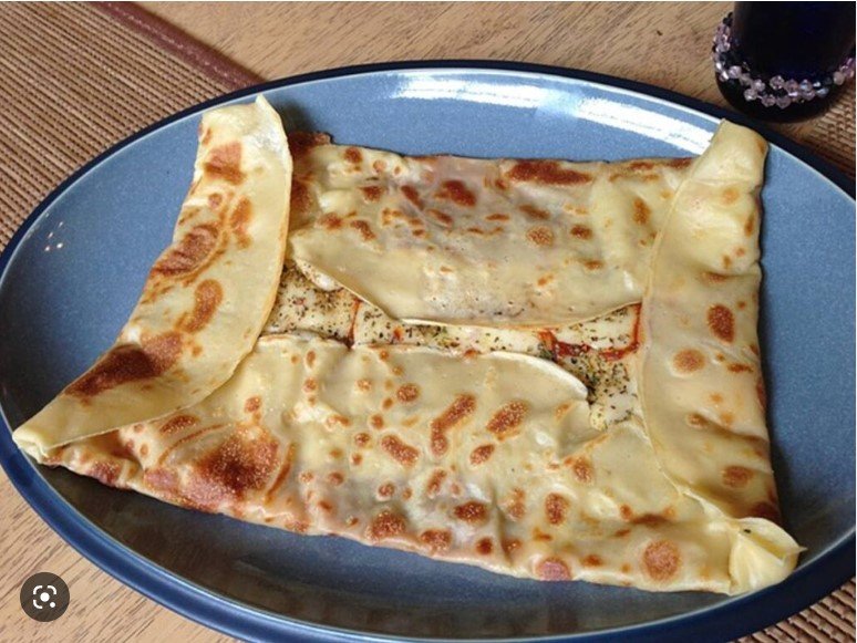 Receita de crepe suíço: Lancha fácil e muito barato!
