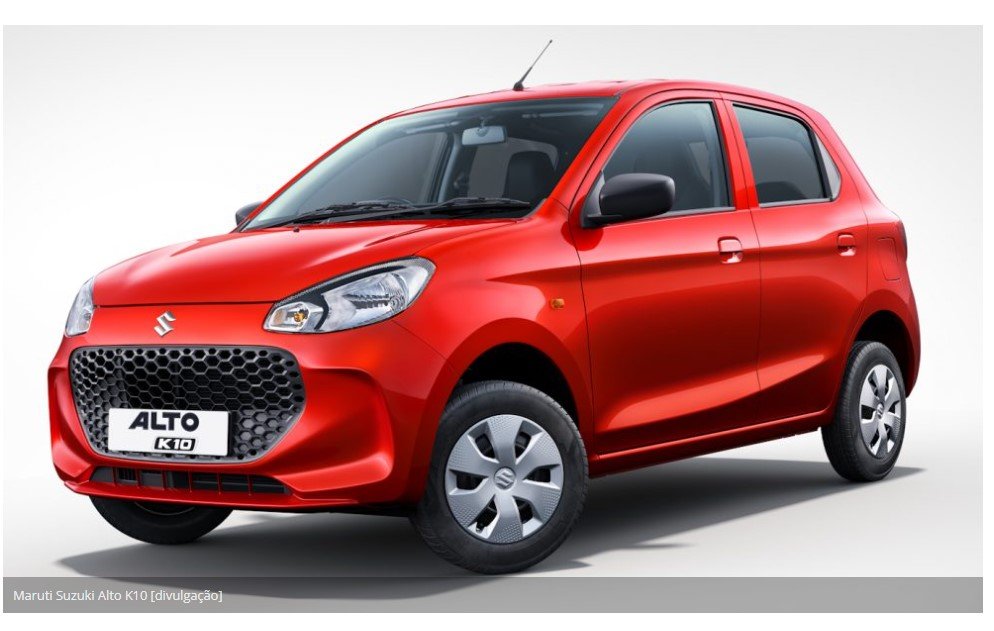 Suzuki lança rival para Renault Kwid e Citroën C3 por R$ 25.990