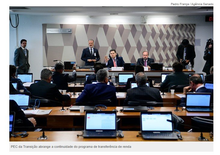Comissão do Senado aprova ampliação do teto em R$ 145 bi para custear Auxílio Brasil
