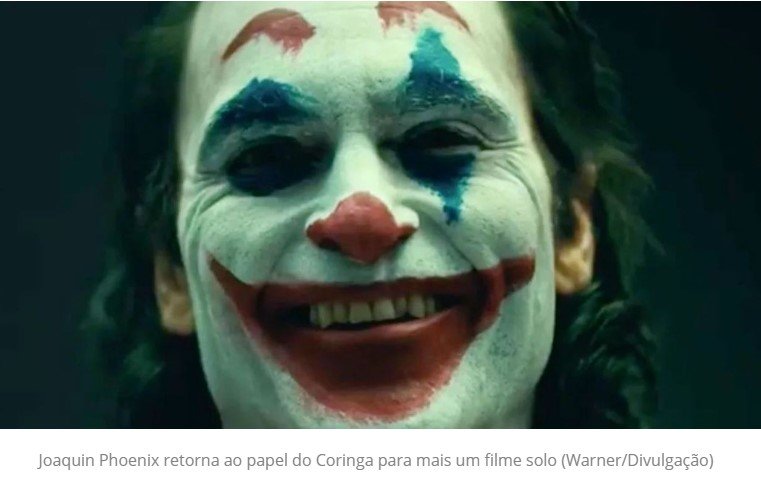 Primeira imagem de Coringa 2 tem Joaquin Phoenix fazendo a barba