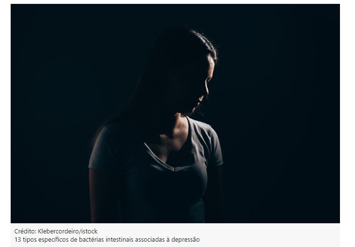 A explicação para sua depressão pode estar em seu intestino