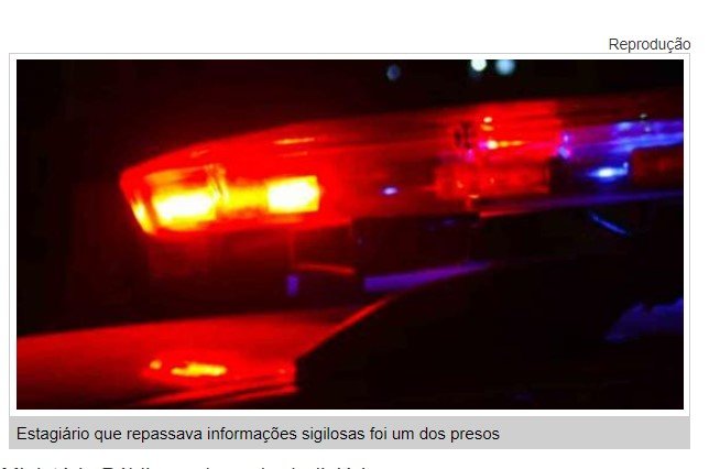 Estagiário da PM é preso após vazar informações sigilosas para organização criminosa