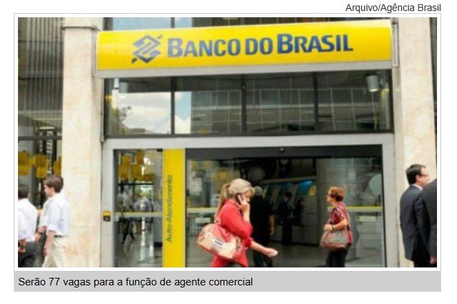 Banco do Brasil abre concurso com 77 vagas para nível médio em MT; salários de R$ 3,6 mil