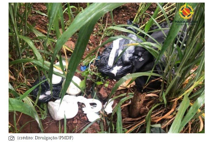 Material encontrado no Gama era explosivo, confirma PMDF